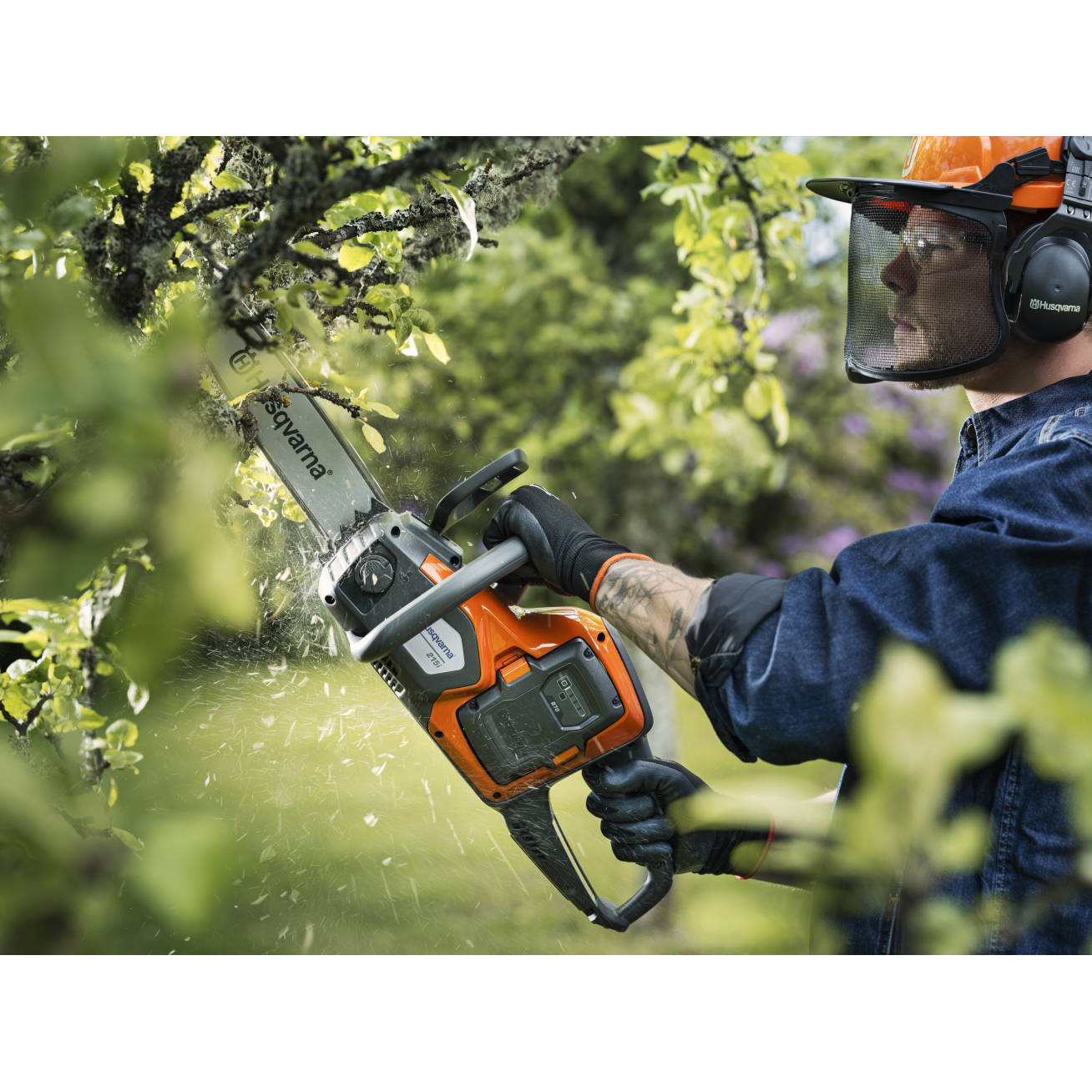GRANDININIS PJŪKLAS akumuliatorinis Husqvarna 215i