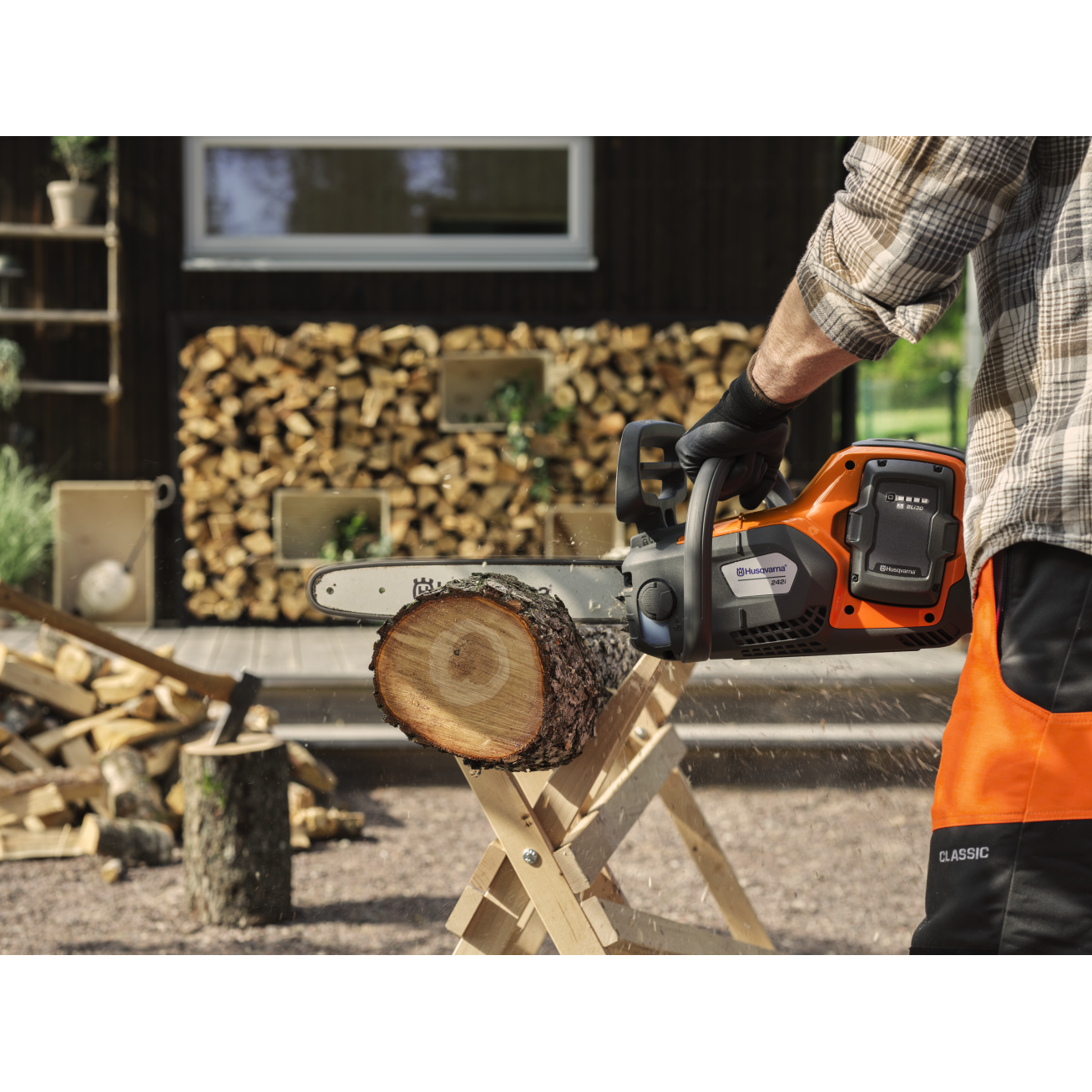 GRANDININIS PJŪKLAS akumuliatorinis Husqvarna 242i 3 GRANDININIS PJŪKLAS akumuliatorinis Husqvarna 242i 3