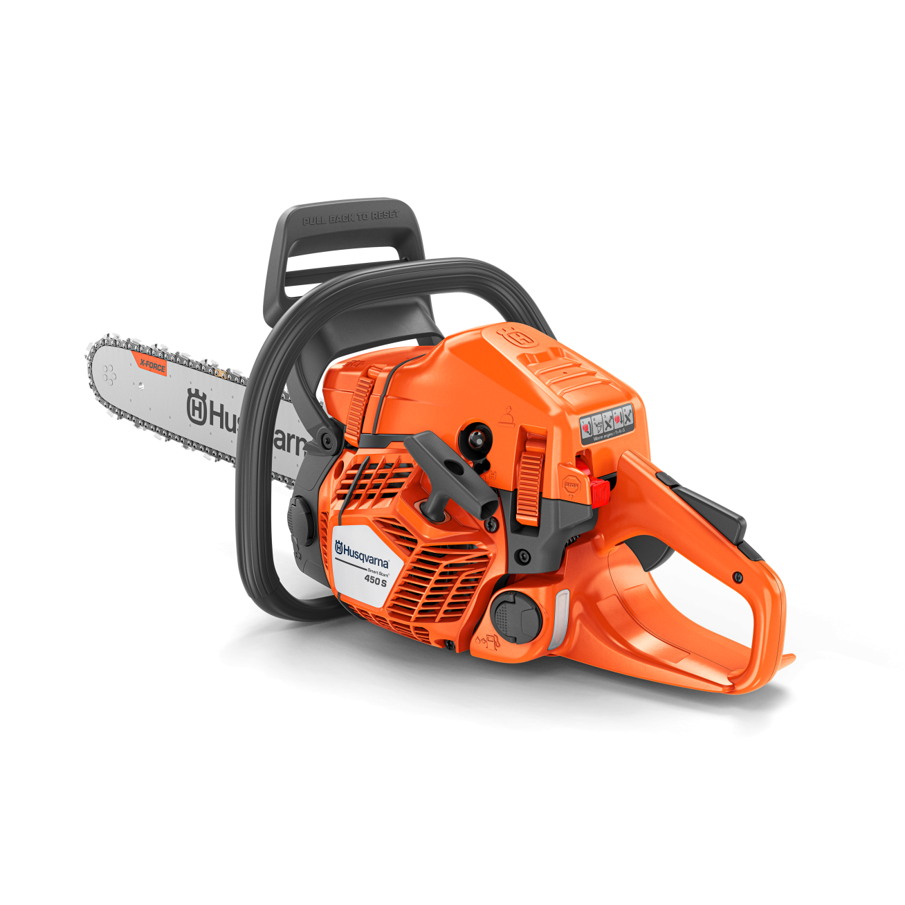 GRANDININIS PJŪKLAS Husqvarna 450S 5