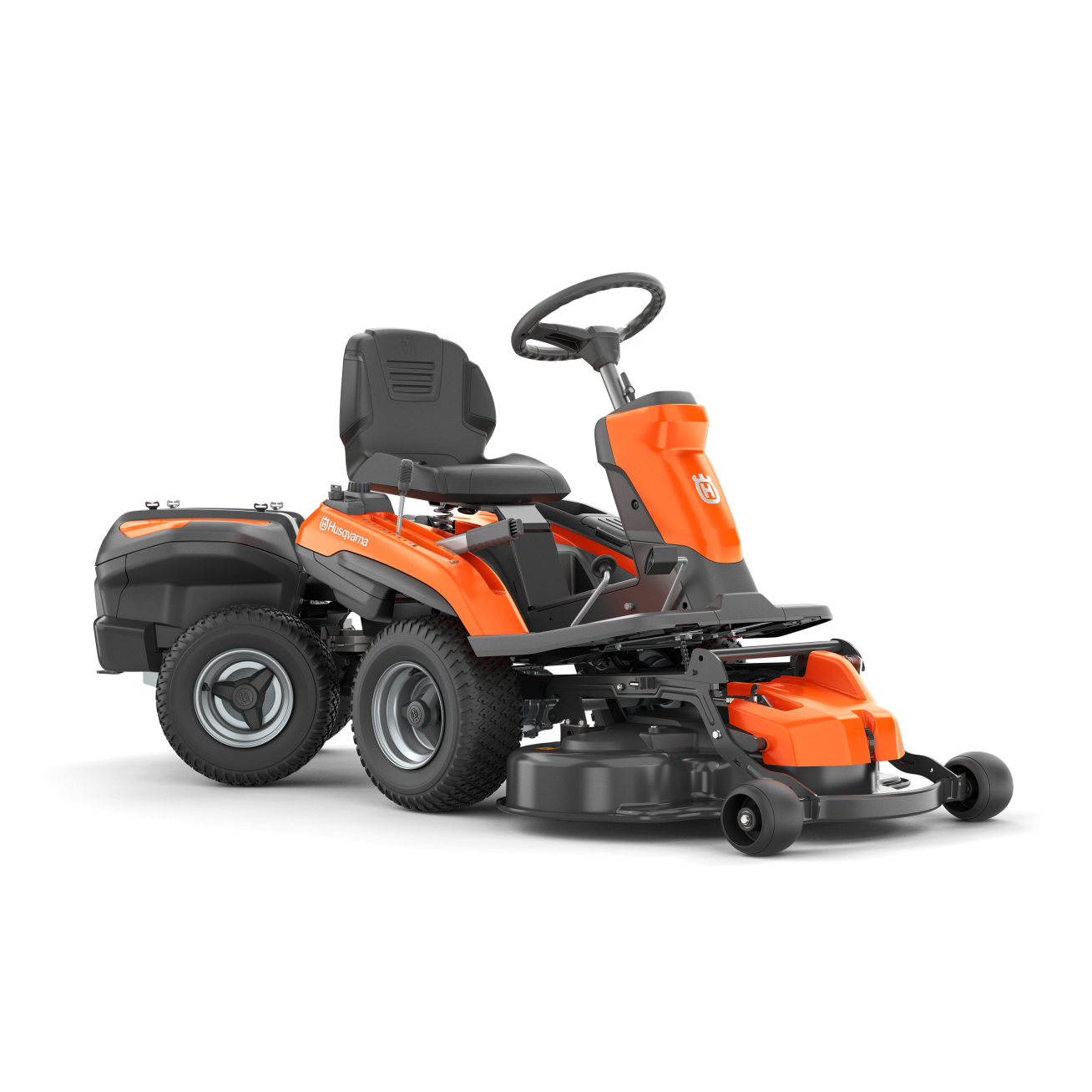 RIDER TRAKTORIUS SU PJOVIMO AGREGATU akumuliatorinis Husqvarna R200iX AWD Long Range 2 RIDER TRAKTORIUS SU PJOVIMO AGREGATU akumuliatorinis Husqvarna R200iX AWD Long Range 2