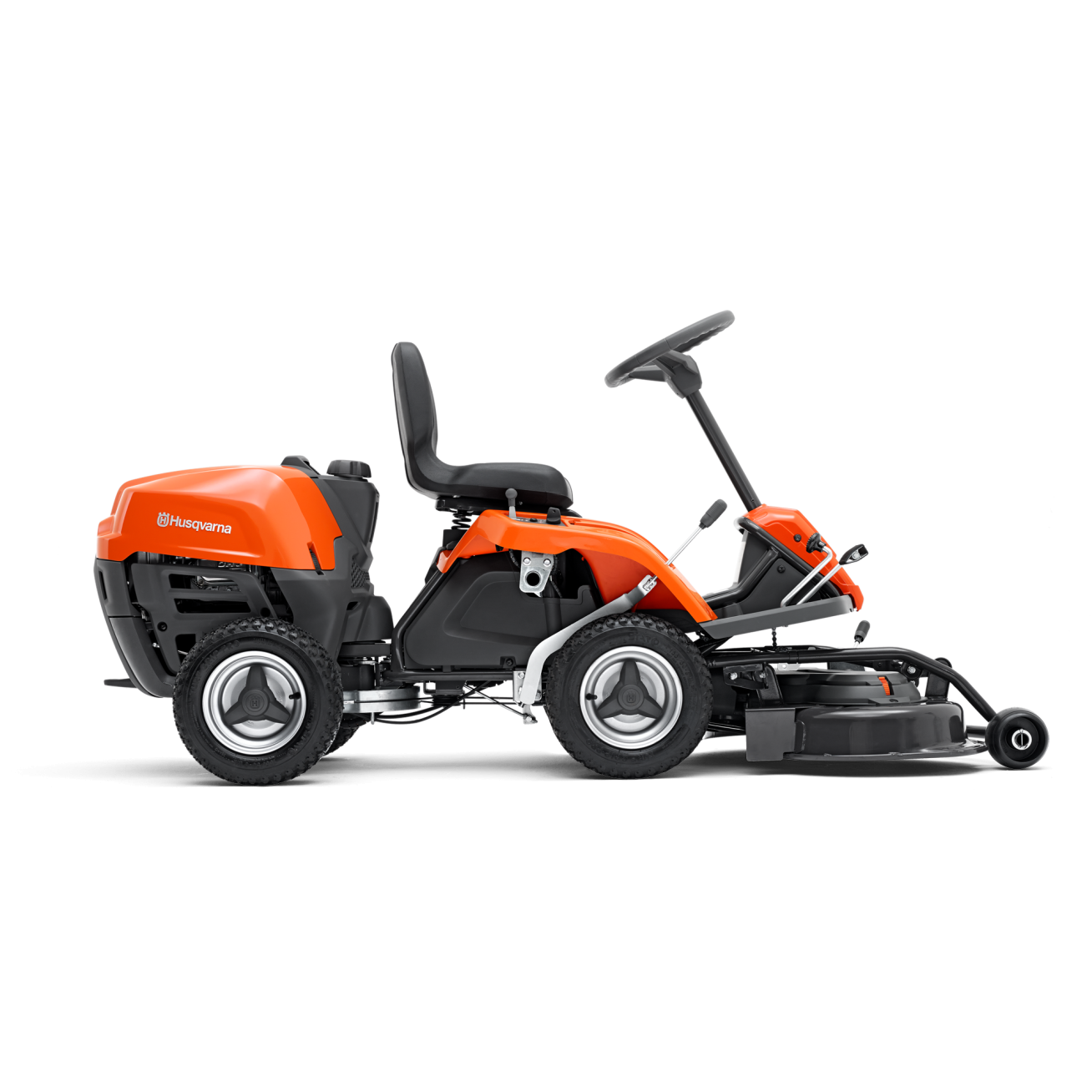 RIDER TRAKTORIUS SU PJOVIMO AGREGATU Husqvarna R112C