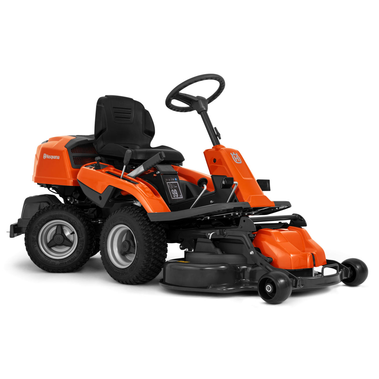 RIDER TRAKTORIUS SU PJOVIMO AGREGATU Husqvarna R214C 2