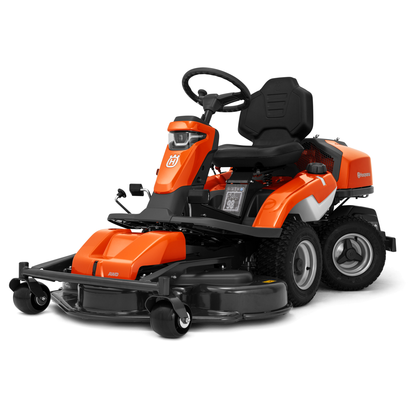 RIDER TRAKTORIUS SU PJOVIMO AGREGATU Husqvarna R316TsX AWD 1