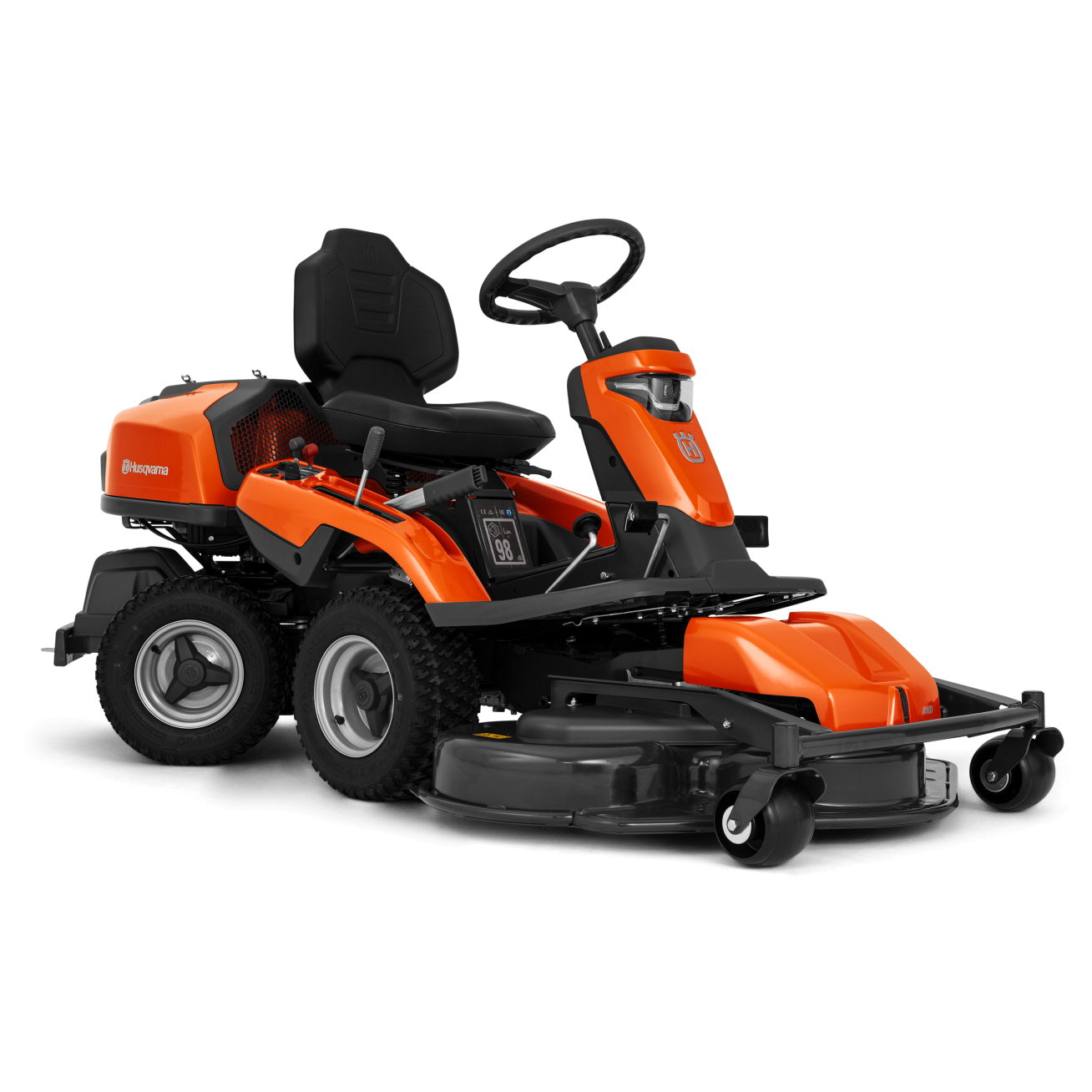 RIDER TRAKTORIUS SU PJOVIMO AGREGATU Husqvarna R318X 1 RIDER TRAKTORIUS SU PJOVIMO AGREGATU Husqvarna R318X 1