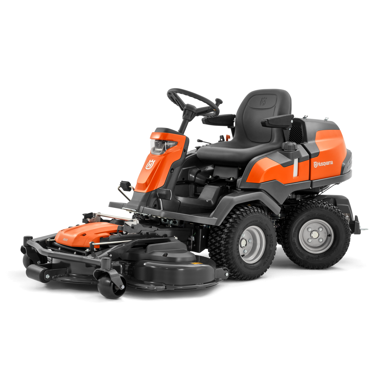 RIDER TRAKTORIUS SU PJOVIMO AGREGATU Husqvarna R418TsX AWD 1 RIDER TRAKTORIUS SU PJOVIMO AGREGATU Husqvarna R418TsX AWD 1