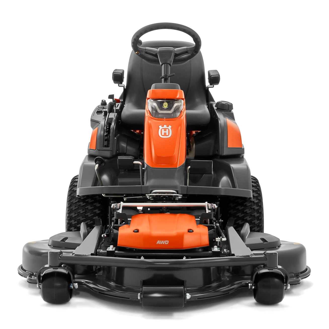 RIDER TRAKTORIUS SU PJOVIMO AGREGATU Husqvarna R418TsX AWD 2 RIDER TRAKTORIUS SU PJOVIMO AGREGATU Husqvarna R418TsX AWD 2