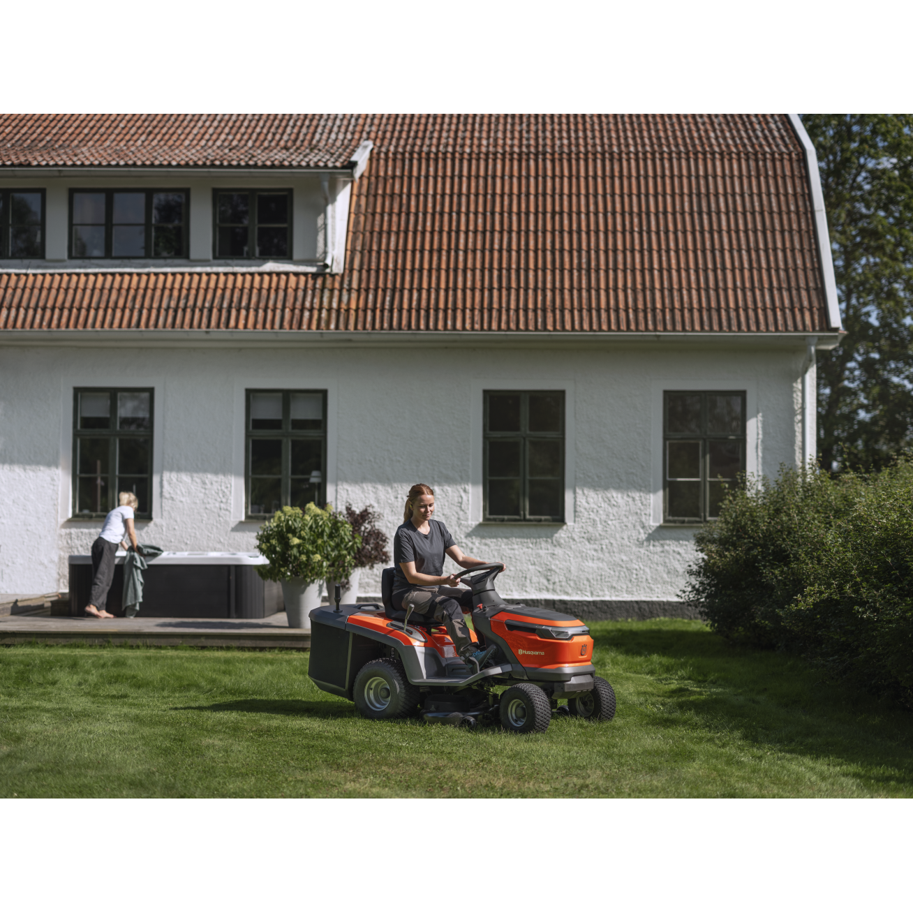 SODO TRAKTORIUKAS akumuliatorinis Husqvarna TC100i 3